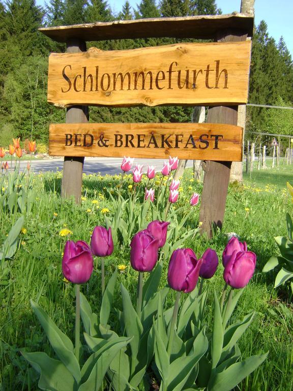 상트비스 Bed & Breakfast Schlommefurth B&B 외부 사진